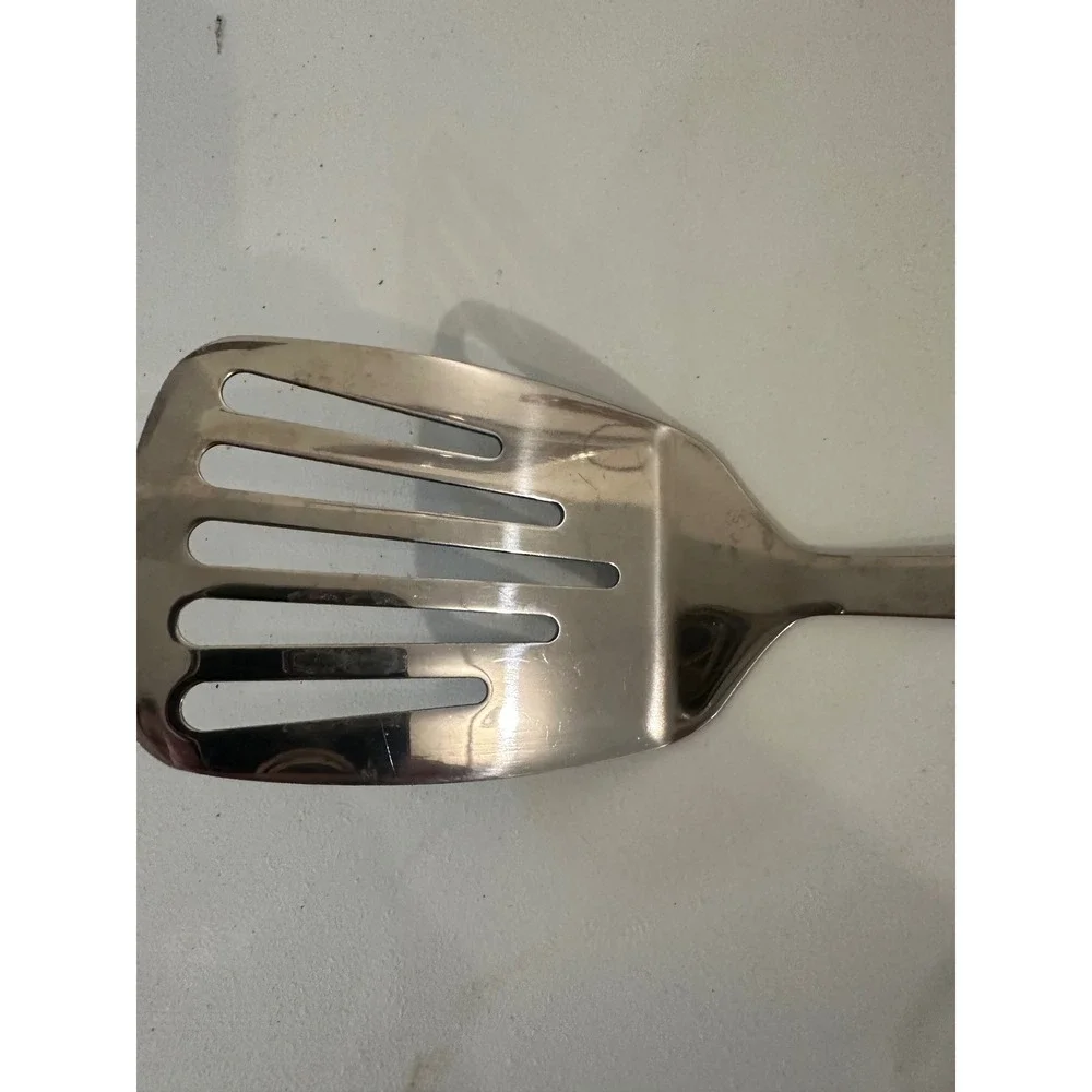 GoodCook Stainless Steel Slotted Turner Spatula Silver Kitchen Tool 13.5 Inch